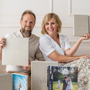 Hochzeitsfotoprodukt-Sets