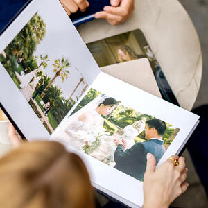 Photo Album from the La Dolce Vita wedding collection