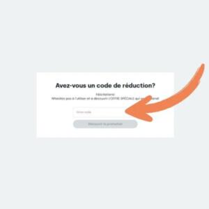 Entrez le code promo ici