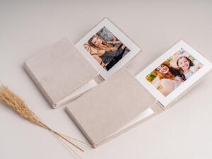 Faltbares Fotoalbum mit Einschub