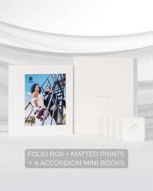 Folio Box + 4 Accordion Mini Books 