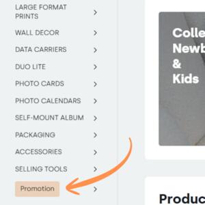 Promotion tab