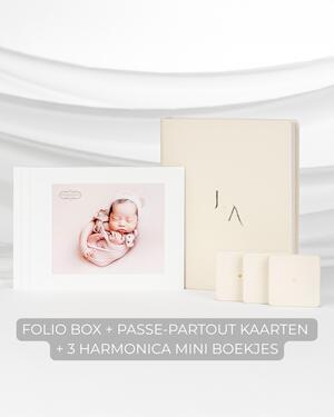 FolioBox + Passe-Partout Kaarten + 3 Harmonica mini Boekjes