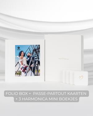 FolioBox + Passe-Partout Kaarten + 4 Harmonica mini Boekjes