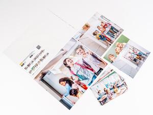 Zamówienie rodzica spakowane w przezroczystą folijkę od LookAt