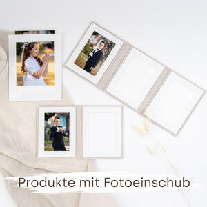 Produkte mit Fotoeinschub
