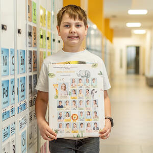 Canvas Motiv Safari für Kleinkinder