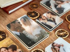 Acrylic accordion mini book 4