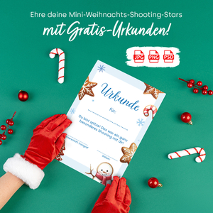 Urkunde für die Teilnahme am Shooting