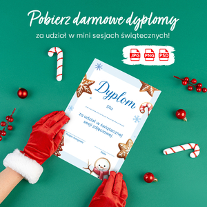 Dyplom za udział w sesji