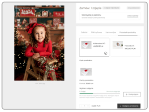 Zamawianie innych produktów przez klienta w galerii LookAt