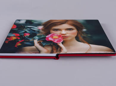 Photo Album layflat rigid paged professional product portrait full spread image