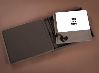 Fotobuch Pro und Box Complete Fotobuch Pro Set mit USB optional weiche Seiten professionelles Fotobuch individuell gestalten