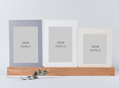 Fotos in Passepartouts