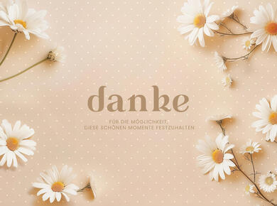 Dankeschön-Frühlingsabzüge