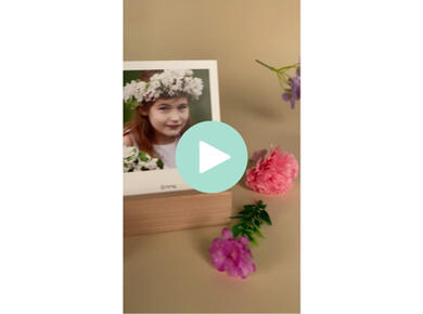 Wooden Photo Ledge Reel | Spring Sessions