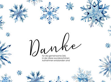 Dankeschön-Weihnachtsabzüge