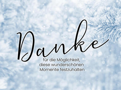 Dankeschön-Weihnachtsabzüge