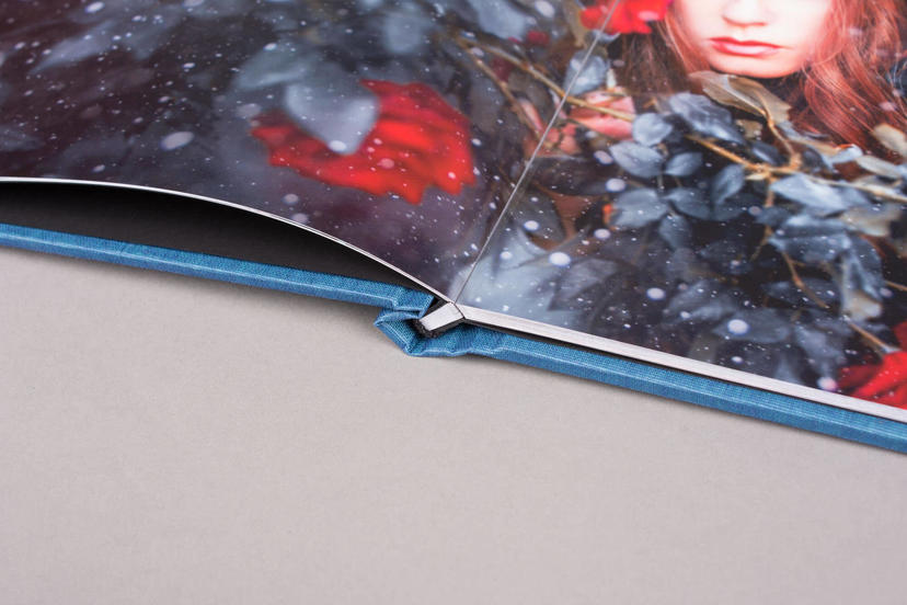 DreamBook PRO drukowana fotoksiążka otwierana na płasko nphoto