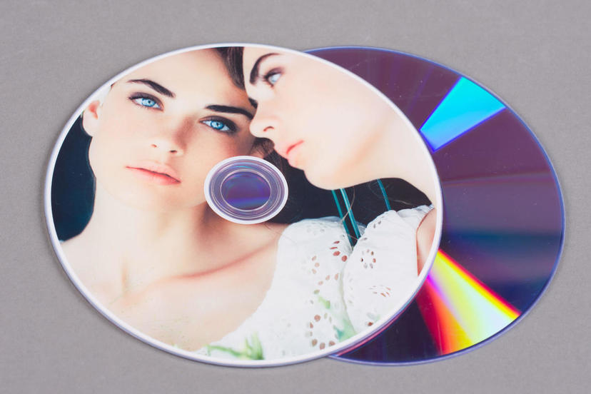 Labelled CD/DVD