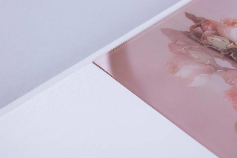 lay flat professionally printed Photo Album with acrylic crystal hardcover nphoto professional photographer printing lab professional printing services nphoto