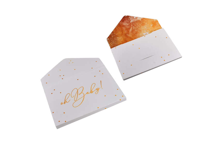 Envelope for Prints - Gold Confetti ar5 - Oh Baby!