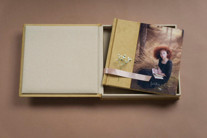 Fotoalbum oder Fotobuch als Set mit Album Box für professionelle Fotografen