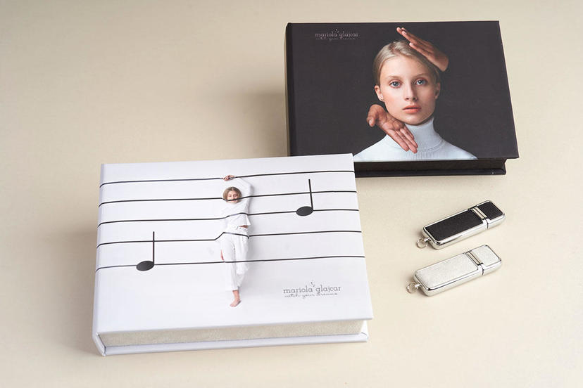 Laminiertes Foto-Cover: Box für USB-Stick NEU in der Kreativ 100% Kollektion