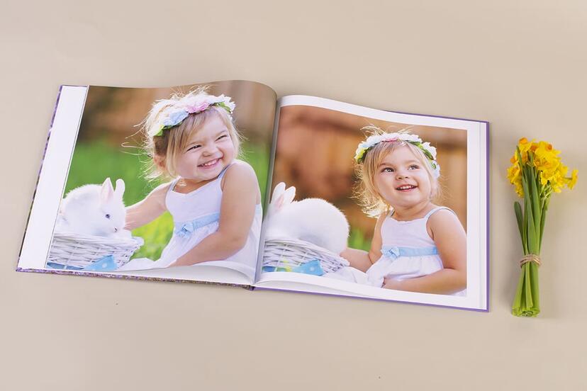 Photo Book Creative with custom cover personalisation professional newborn family spring session photo album books for photographers nphoto