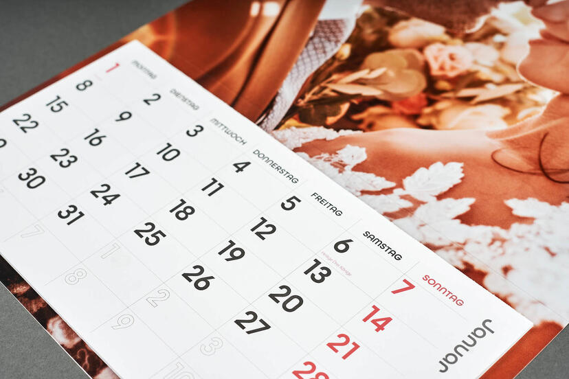 Calendrier Photo pour photographe professionnel nphoto