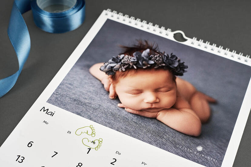 Photo Calendar Basic Newborn Photography up close