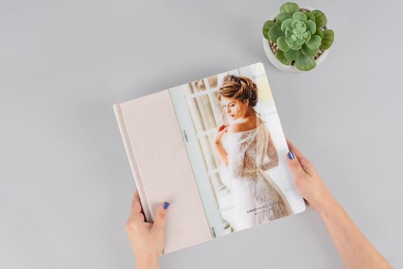 Photo Album with Acrylic cover V15 Material Wedding Photography
