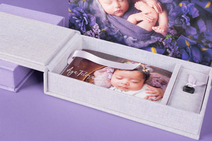 Coffret avec clé USB