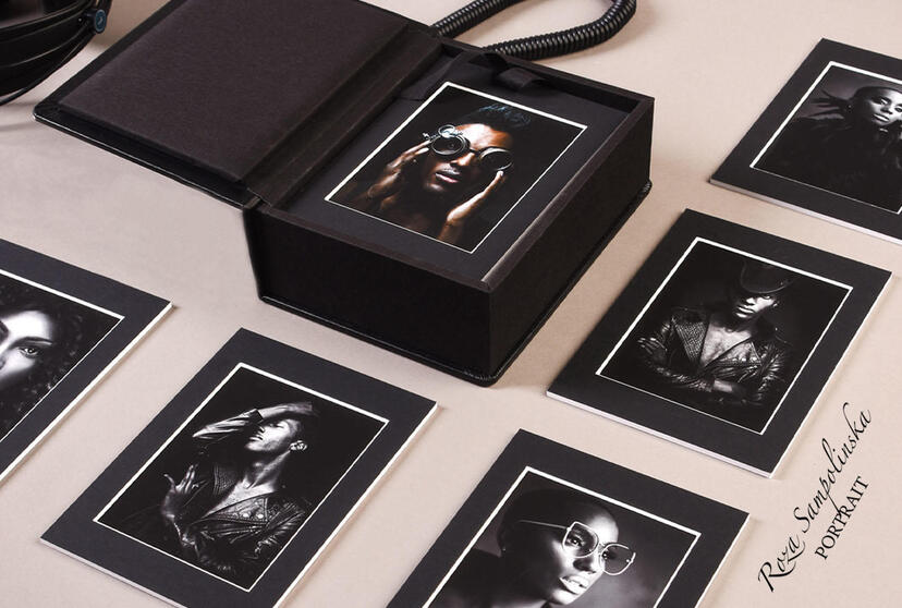 Foliobox avec Passe-partout