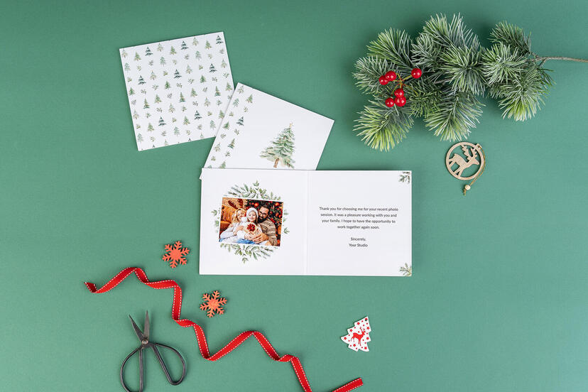Luxury Greeting Card as a Thank You Card