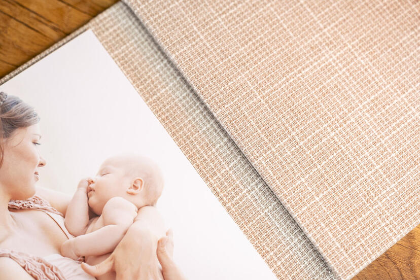 A68 Beige Textil Tweed