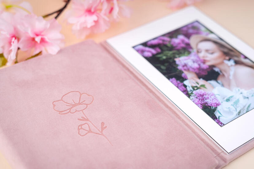 V11 Pastellrosa Velours