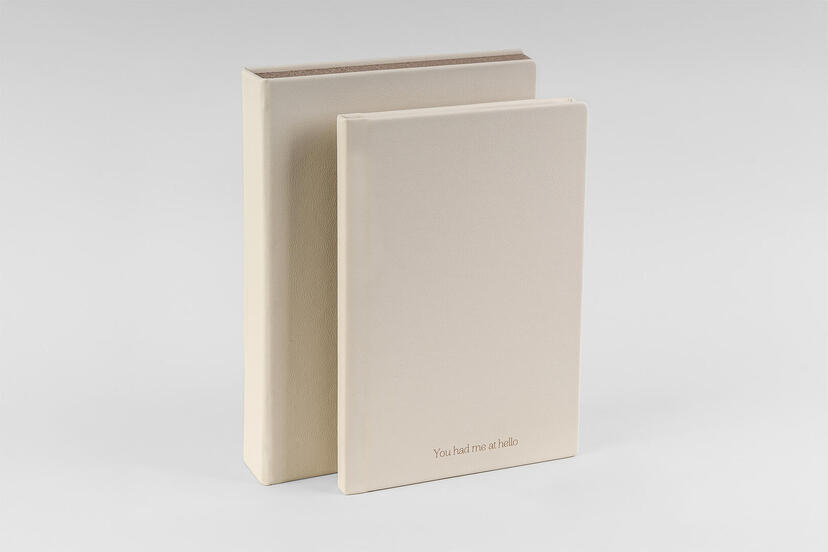 J63 Milky Beige Leatherette