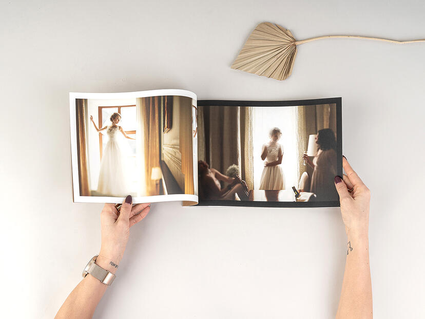 Libro de fotos de tapa blanda 30x20 cm