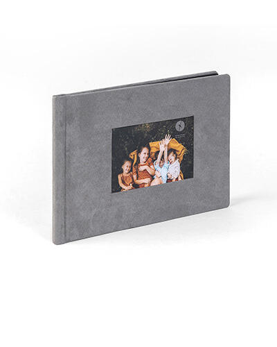 Livre Photo Pro Textile Daim Iron Grey V4