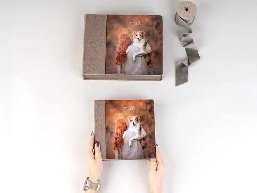nPhoto Zestaw Complete V28 – aksamit w subtelnym odcieniu kaszmirowego cappuccino