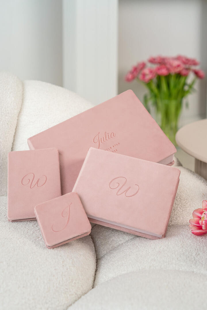 Fotoprodukt-Set in rosa