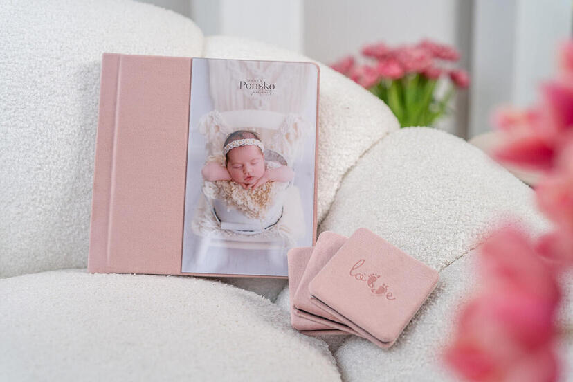 Fotoalbum mit Mini-Leporello 