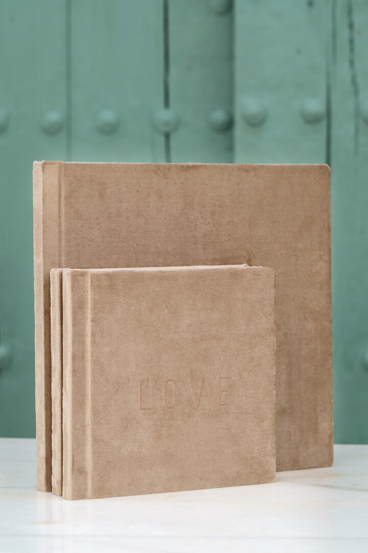 Set: Photo Album 12x12" + 2x Photo Album 8x8" V18 Symbol of Love theme