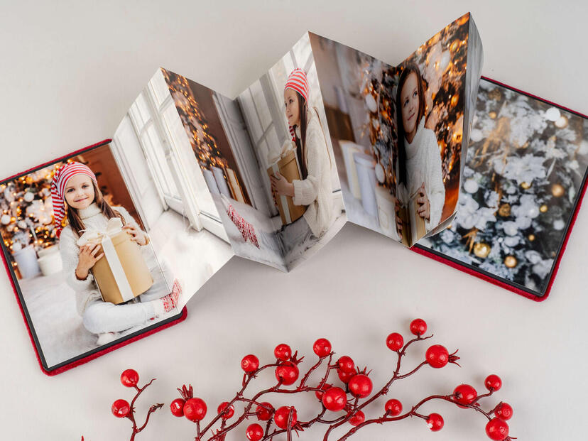 Mini Livre Accordéon V20 - Collection de Noël