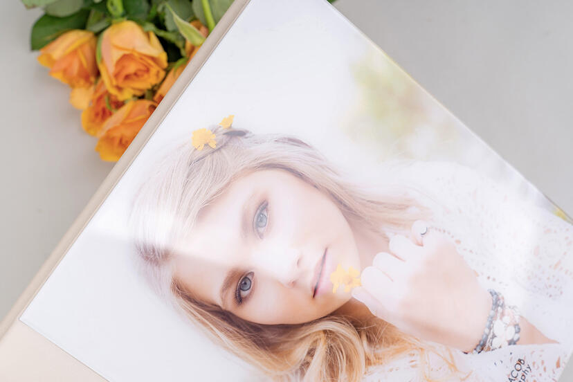 Acrylic panel album cover