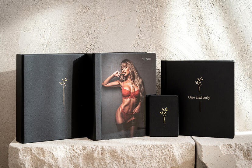 Kolekcja Sensulana - motyw Subtelne listki i Akryl 