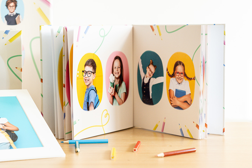 Fotobuch Basic mit Kita- und Schulfotografien