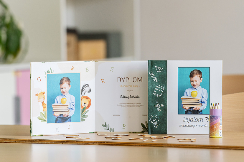 Duo Lite Album als Urkunde für Kinder