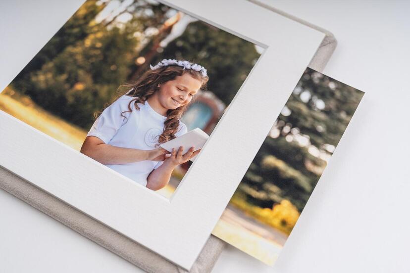 Passepartout mit Fotoeinschub